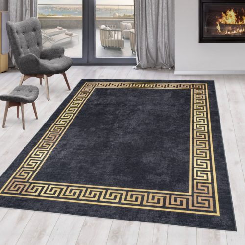 FIESTA 4305 BLACK 80X150 szőnyeg