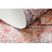 Bolti 21. ANDRE 1684 mosható szőnyeg vintage csúszásgátló - piros 80x150 cm