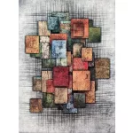 Ber. Porte 2116 multi 60x100cm- modern vékony szőnyeg