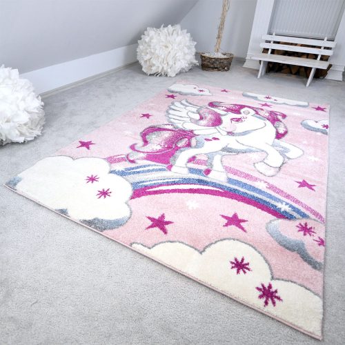 Bolti 4. Gyerekszőnyeg akció, EPERKE 80x150cm 239 unicornis szőnyeg