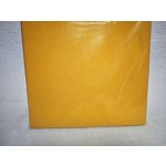 NAT. Bolti 0. Elasztikus pamut narancssárga gumis lepedő 90-100x200cm