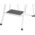 Bolti Festőlétra, Strend Pro LFD114, 4 fokos, 92 cm, acél, fehér, csúszásgátlós, összecsukható