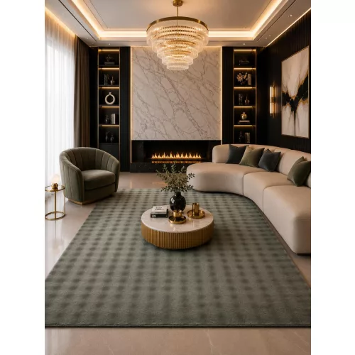 Den. Bubble Zöld 60 x 110cm modern 3D szőnyeg