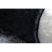 Bolti 21. BAMBINO 2139 kör mosható szőnyeg - foci gyerekeknek csúszásgátló - fekete / fehér kör 80 cm