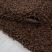 Ay life 1500 barna 240x340cm egyszínű shaggy szőnyeg