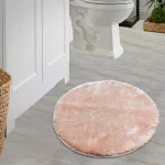 Den. Santa kör rózsaszín 100cm hátul gumis szőnyeg