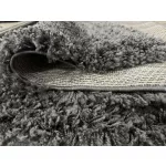 EGYSZÍNŰ SHAGGY SZŐNYEG, Den. CAREN 5121 antracit 60szett=60x220cm+2dbx60x110cm