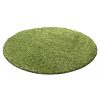 Ay life 1500 zöld 200cm egyszínű kör shaggy szőnyeg