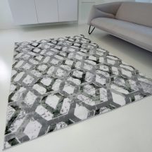 Modern szőnyeg akció, ZARIF 9960 szürke-zöld 160x220cm