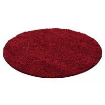   Bolti 2. Ay life 1500 piros 120cm egyszínű kör shaggy szőnyeg