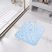 Fürdőszobai szőnyeg 3 részes - DEN kék csíkos kagylós