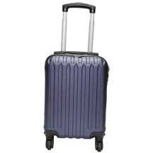  Like kék keményfalú bőrönd 38cmx29cmx19cm-kis méretű kabin bőrönd