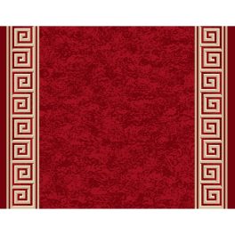 67 x 474 cm futószőnyeg darab - görög piros