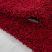 Ay dream 4000 piros 160x230cm egyszínű shaggy szőnyeg