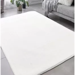   TOP! Den. Lux fehér (kr.)  Puha Szőnyeg 80x250cm-hátul gumis