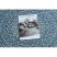 Bolti 21. Fonott sizal szőnyeg LOFT 21207 Rozetta Kör boho elefántcsont/ezüst/kék kerék 120 cm