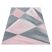 Ay beta 1130 rózsaszín 80x150cm modern szőnyeg