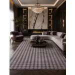 Den. Bubble Szürke 80 x 250cm modern 3D szőnyeg