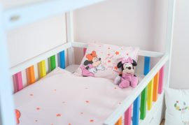 NAT. Disney Baby Ágyneműhuzat 2 részes Minnie - 90x130cm + 40x50cm