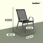 Lizi balcony kerti bútor garnitúra szett