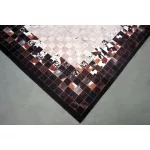 Ber. Porte 2054 fekete 120x180cm- vékony modern szőnyeg