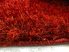 Prémium. piros kör shaggy szőnyeg 120cm