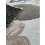 Den. Mile 5332-1 fehér 120 x 180cm nyuszis gyerekszőnyeg