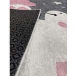 Den. Mile 5377-1 szürke 120 x 180cm unikornisos gyerekszőnyeg