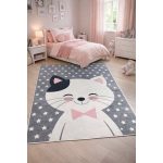 Den. Mile 5378-1 szürke 120 x 180cm cicás gyerekszőnyeg