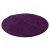 Ay. life 1500 lila 80cm egyszínű kör shaggy szőnyeg