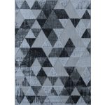 Ber. Lagos 1700 Sötétszürke 120X180Cm Szőnyeg