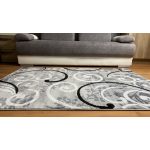 Bolti 7. Modern szőnyeg, Platin szürke 1181 60szett=60x220cm+2dbx60x110cm