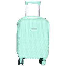   Fancy menta zöld keményfalú bőrönd  75cmx51cmx29cm-nagy méretű bőrönd