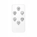 Zefir oszlopventilátor 45 W, fekete
