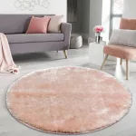 Den. Santa kör rózsaszín 80cm hátul gumis szőnyeg