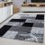 Bolti 1. Ay. parma 9220 fekete 120x170cm modern szőnyeg akciò