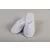 NAT. Frottír fehér papucs zárt orrú 40-42-es/30cm