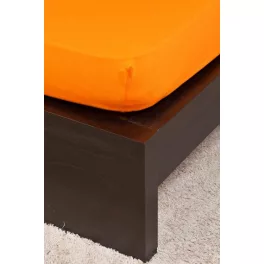 NAT. Jersey narancs lepedő 140-160x200 cm