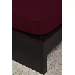 NAT. Jersey lepedő cherry 180-200x200cm
