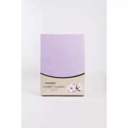 NAT. Jersey orchidea lila lepedő 80-100x200 cm