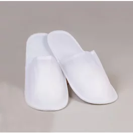 NAT. Frottír fehér papucs zárt orrú 44-es/32cm