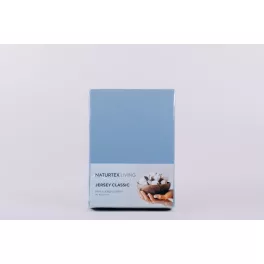NAT. Jersey blue lepedő 140-160x200 cm