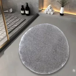 Den. Serrano L.szürke 100Cm kör fürdőszoba szőnyeg