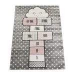 Ber. Smart kids 22604 szürke 160 X 230 cm puha gyerek szőnyeg