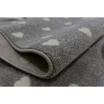 Ber. Smart kids 22721 szürke 160 X 230 cm puha gyerek szőnyeg