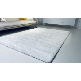 Bolti 18. Prémium. fehér shaggy szőnyeg 60x110cm