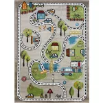 Ber. Smart kids 22919 bézs 140 X 190 cm puha gyerek szőnyeg