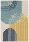 ASY Muse 120x170cm Blue Retro Rug MU15 szőnyeg