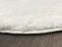 Serrano fehér 80cm kör fürdőszoba szőnyeg