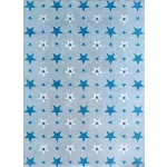 Ber. Porte 8461 kék 160x220cm- vékony gyerekszőnyeg